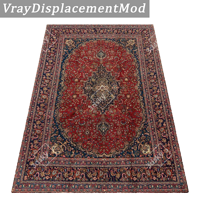 Elegant Carpet Set 1888 3D model image 3