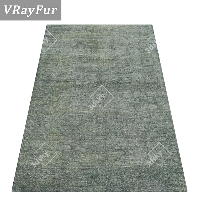 Versatile High-Quality Carpet Set 3D model image 2