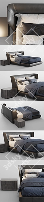 Reeves Anatomic Bed 3D model image 2