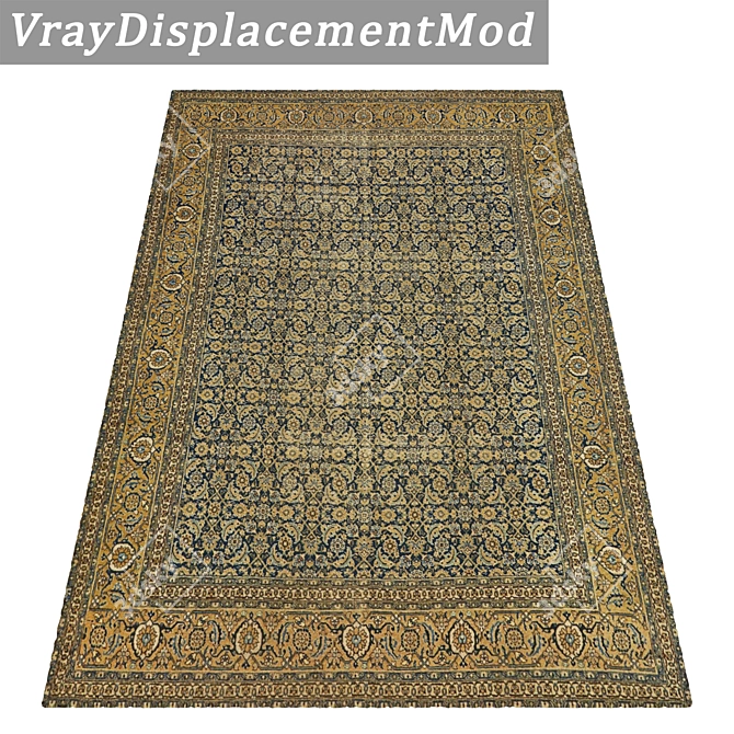 Luxury Carpet Set: High-Quality Textures for Immersive Interiors 3D model image 3