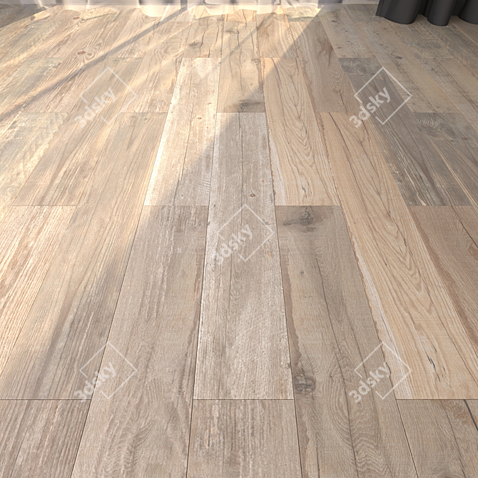 Yurtbay Vintage Natura 15x90: Authentic Parquet Magic 3D model image 1