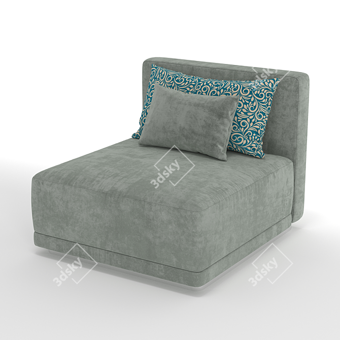 Modern Design Sofa 3D model image 3