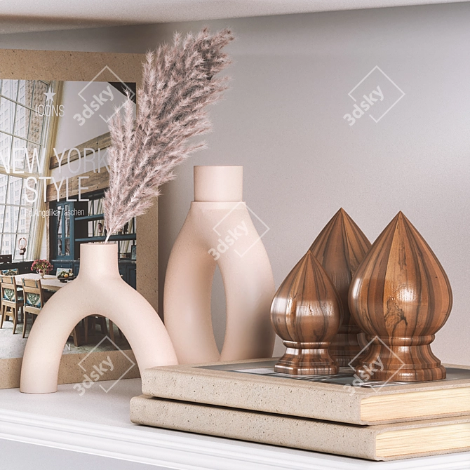 Elegant Decor Set for Stylish Homes 3D model image 5