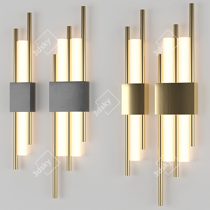 Budget Wall Lamp | Aliexpress 007 3D model image 1