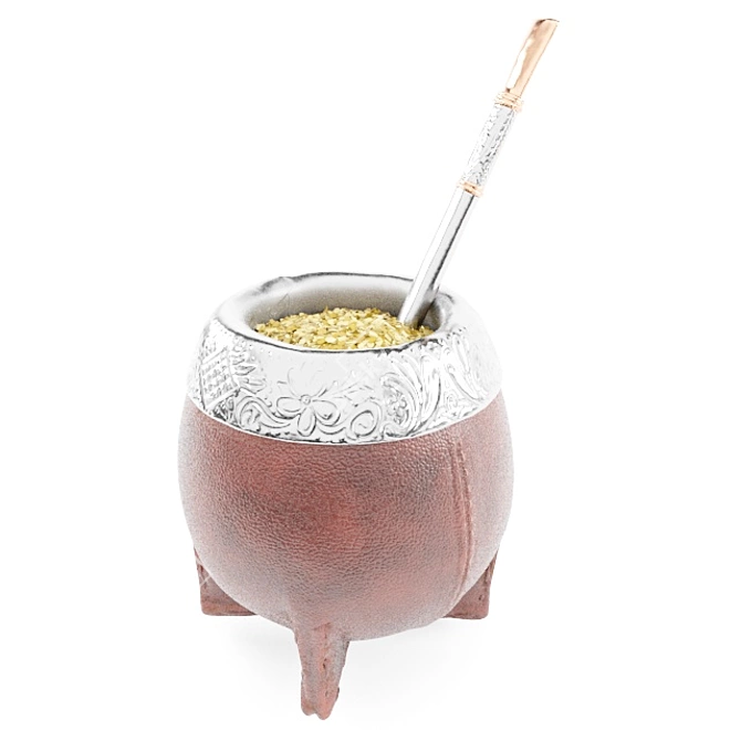 South American Yerba Mate Drink 3D model image 12