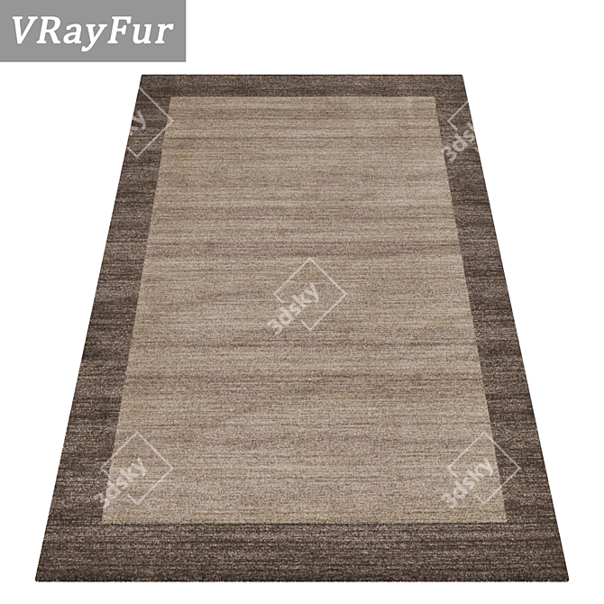 Luxury Carpet Set 3D model image 2