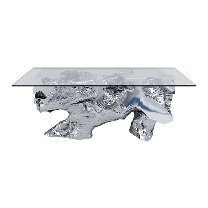 Root and Glass Table 3D model image 8