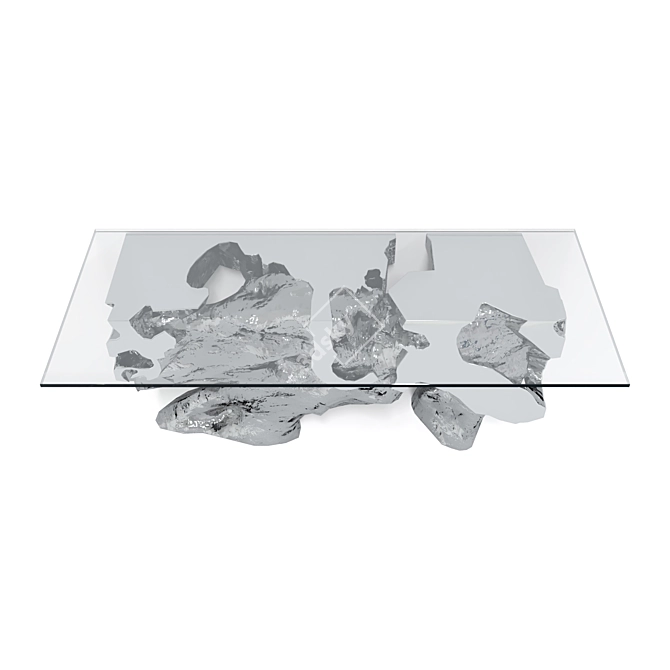 Root and Glass Table 3D model image 9