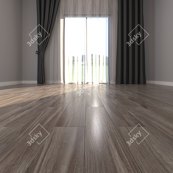 Yurtbay Jacaranda Olive Parquet Flooring 3D model image 2