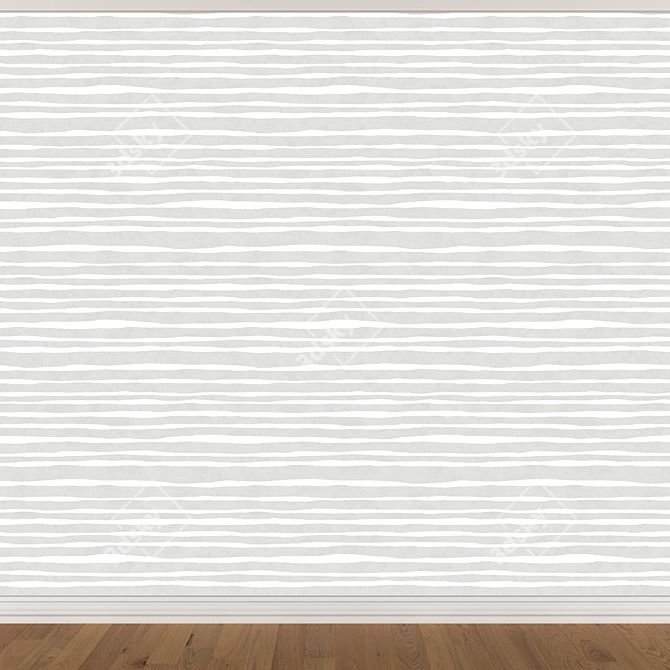 Seamless Wallpaper Set 1500 (3 Colors) 3D model image 4