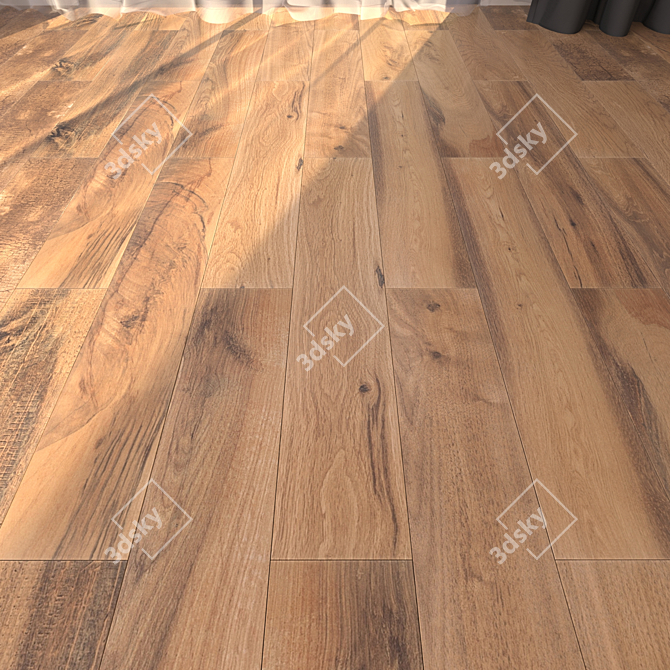 Yurtbay Rosin Brown Parquet 3D model image 1