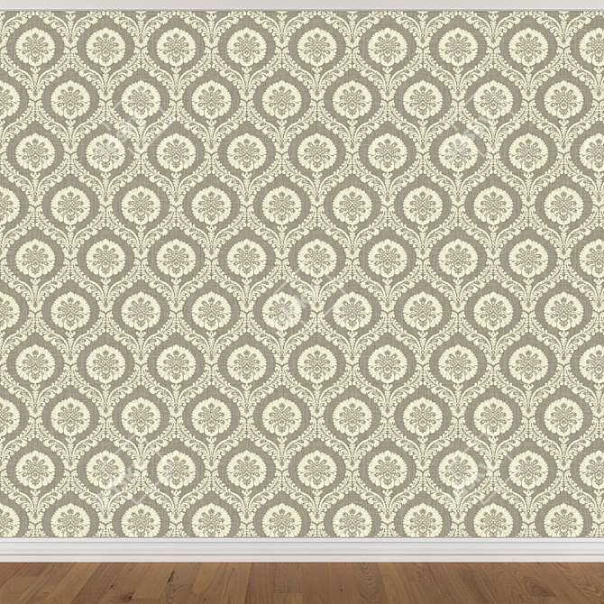 Seamless Wallpaper Set (3 Colors) 3D model image 4