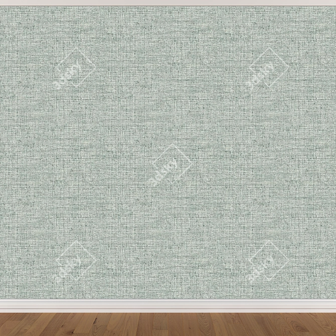 Seamless Wallpaper Set- 3 Colors 3D model image 3