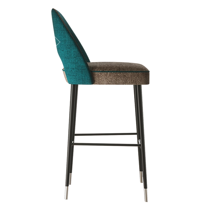 Collinet Scala 1864H: Elegant Bar Stool for Hotels and Restaurants 3D model image 2