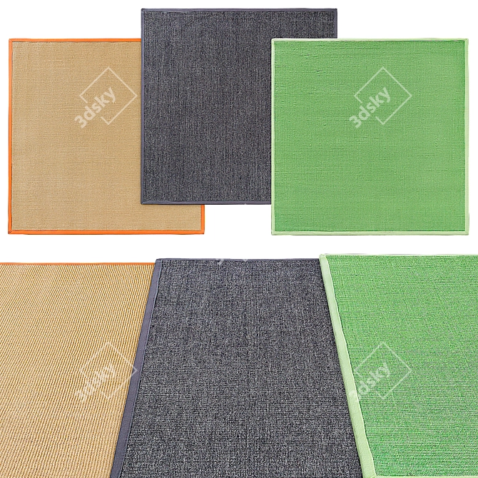 Benuta Square Rugs | Wide Range 3D model image 1