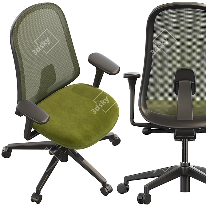 Elevate Your Office: Herman Miller Lino 3D model image 3