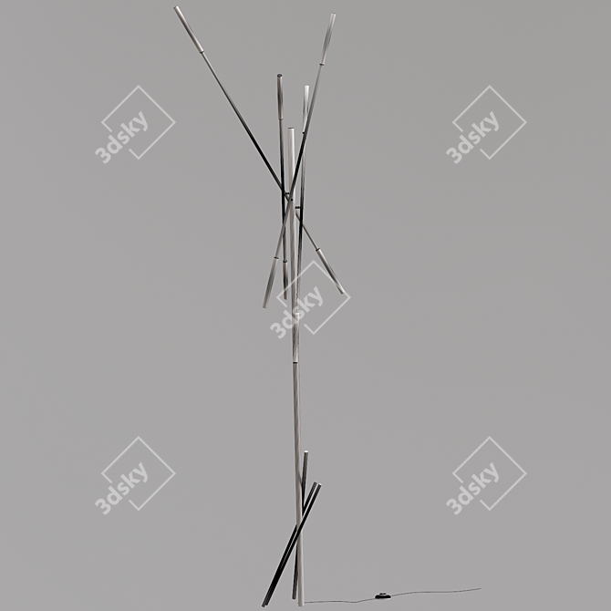 Modern Floor Lamp | CROSSROAD by Bonaldo 3D model image 2