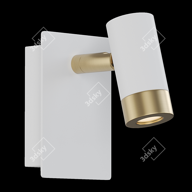 Scandinavian Style Wall Lamp 3D model image 2