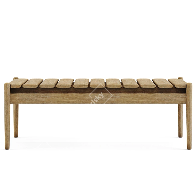 Eucalyptus Simja Coffee Table | Outdoor & Indoor Design 3D model image 10