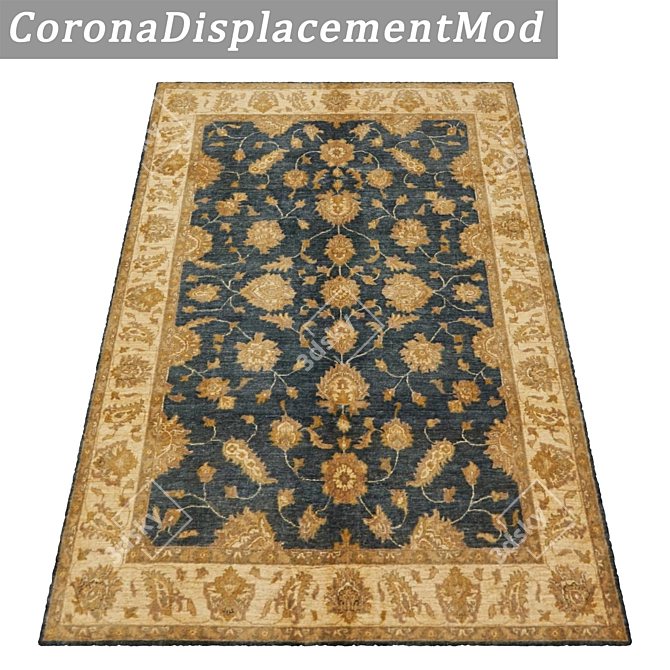 1918 Carpets Set: High-Quality Textures 3D model image 4