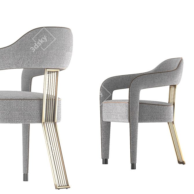 Elevate Your Space: Invicta II Chair 3D model image 2