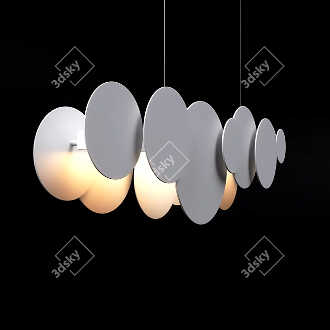 Maytoni Cloud - Elegant Ceiling Chandelier 3D model image 1