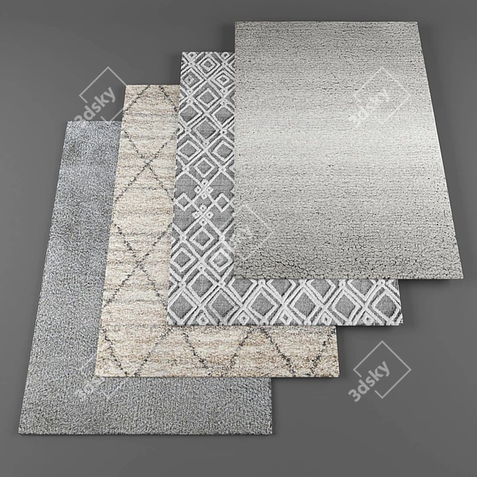 Esprit Decor Rug Collection 3D model image 1