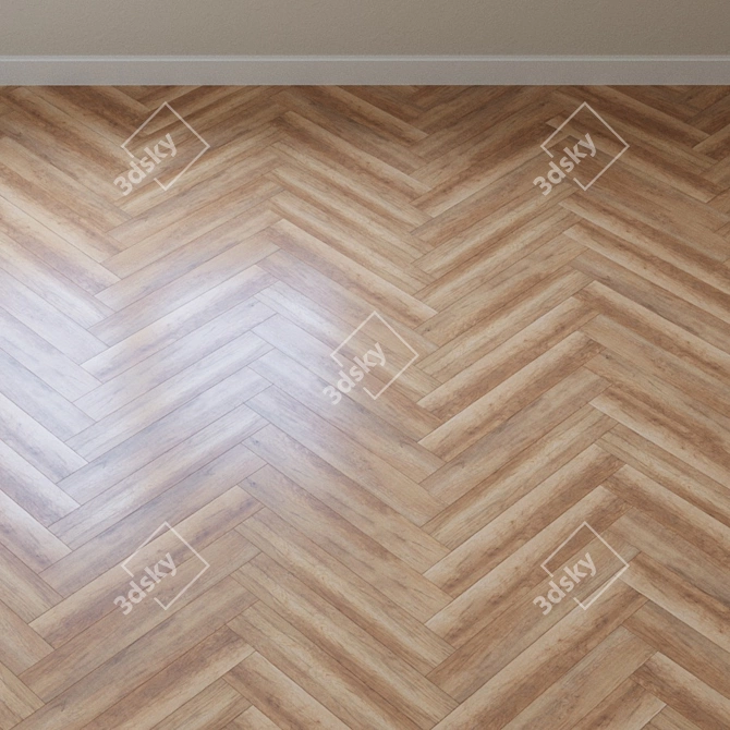 Light Wales Oak Laminate - LA008N 3D model image 4