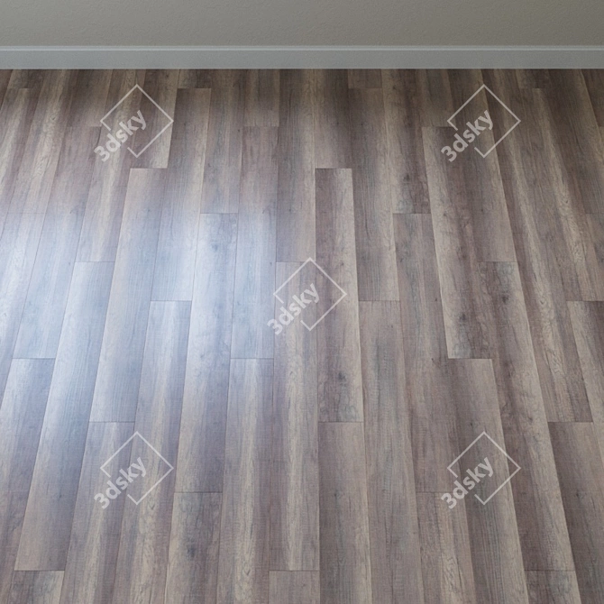 Welsh Oak Dark Laminate: Wineo 300 LA009N 3D model image 2