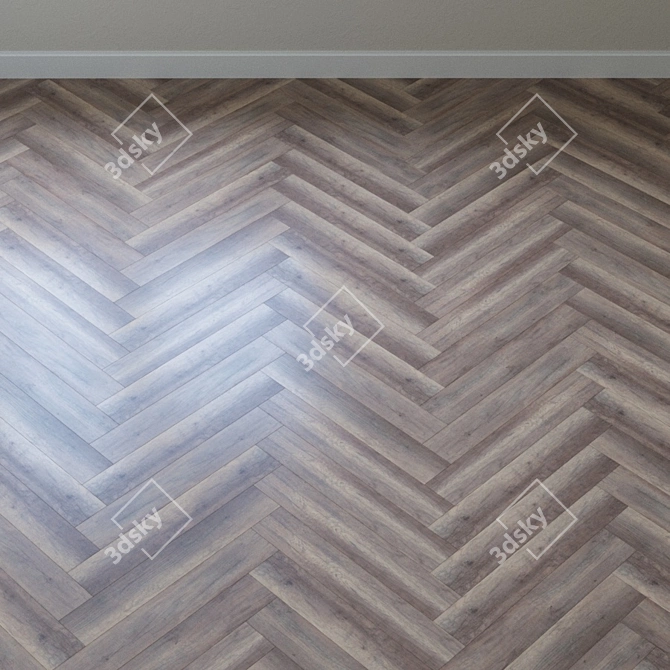 Welsh Oak Dark Laminate: Wineo 300 LA009N 3D model image 3