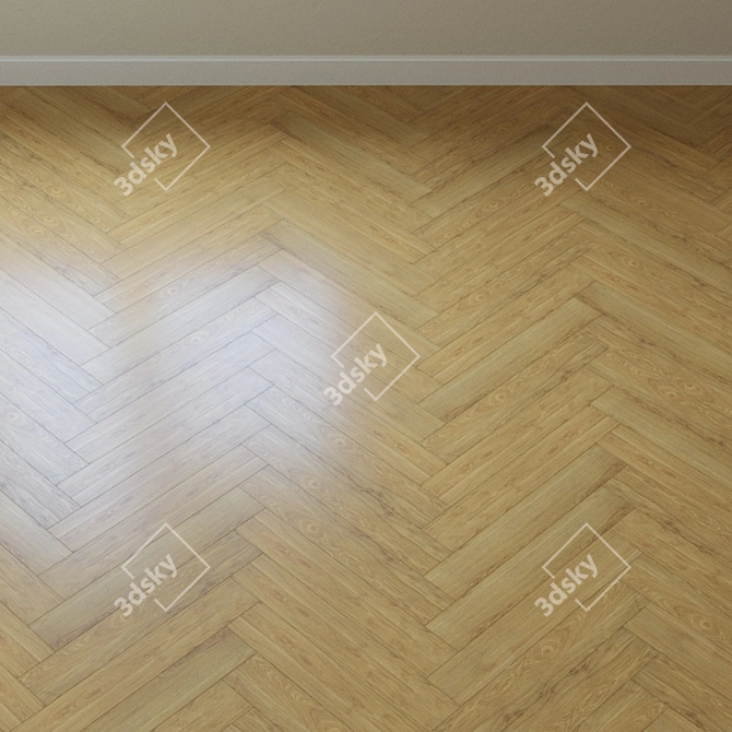 Title: Rock'n'Go Champagne Oak Laminate 3D model image 3