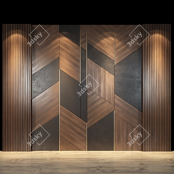 Stylish Panel 48 by Studia 54 3D model image 1