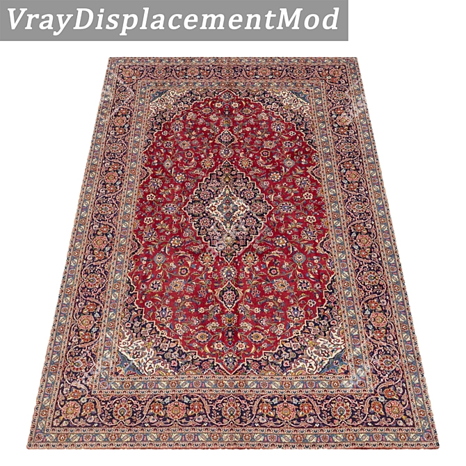 Premium Carpet Set: 3 High-Quality Textured Options 3D model image 3