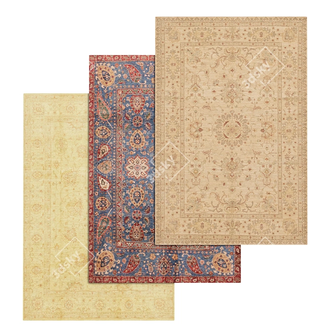 Luxury Carpet Set 1924 3D model image 1