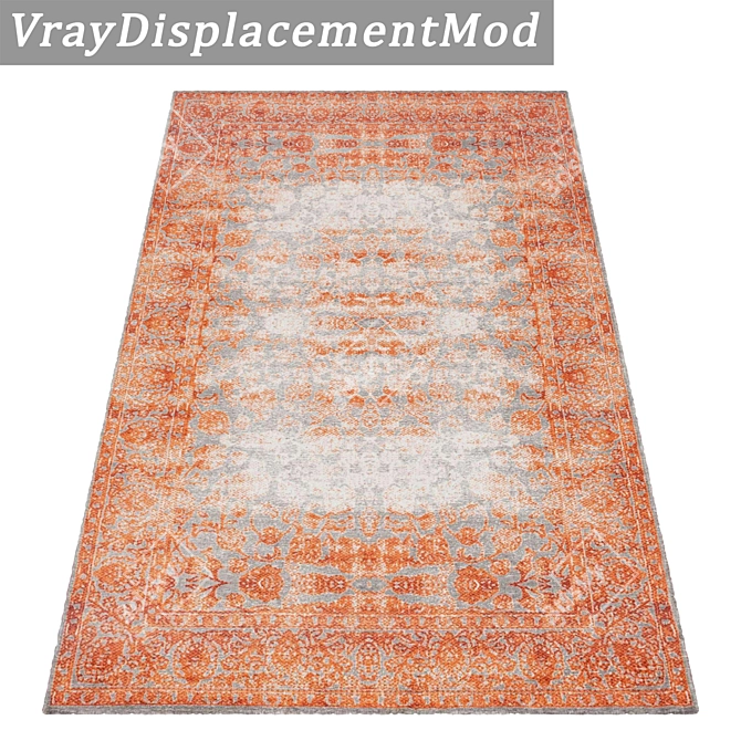 Title: High-Quality Carpet Set 3D model image 3