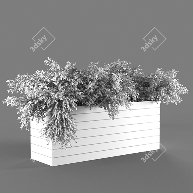 PolyCount423k Unique Plant 3D model image 3