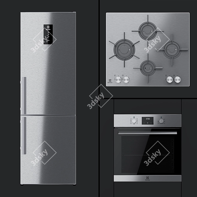 Efficient Cooling and Modern Cooking 3D model image 1