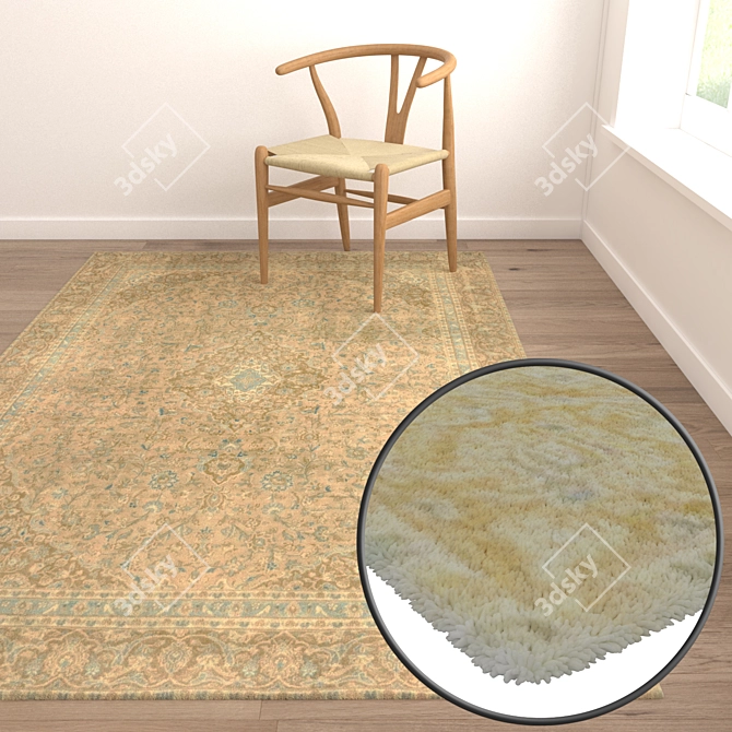 Luxury Carpet Collection 3D model image 5