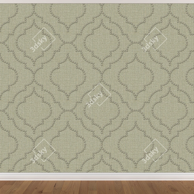 Seamless Wallpaper Set (3 Colors) 3D model image 4