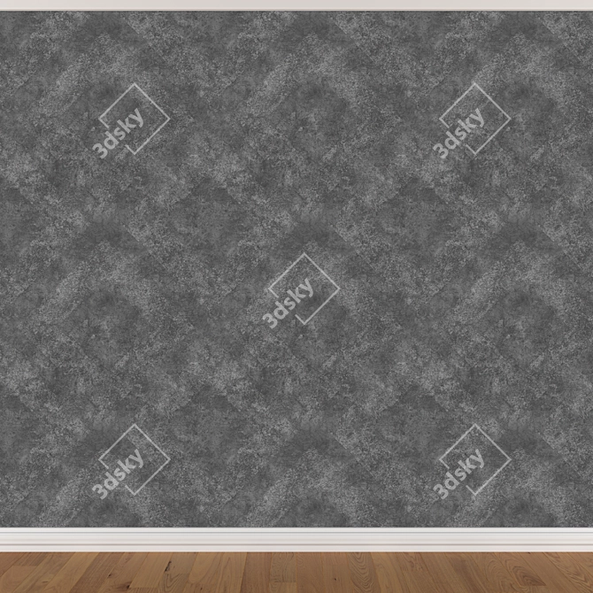 Seamless Wallpaper Set (3 Colors) 3D model image 3