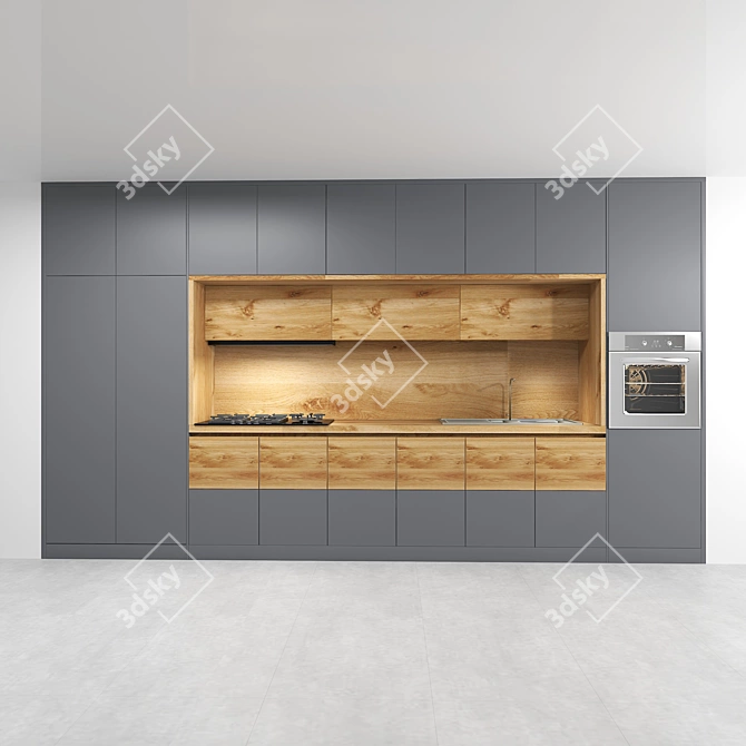 Kitchen13 2013: Functional and Stylish Kitchen Design 3D model image 1