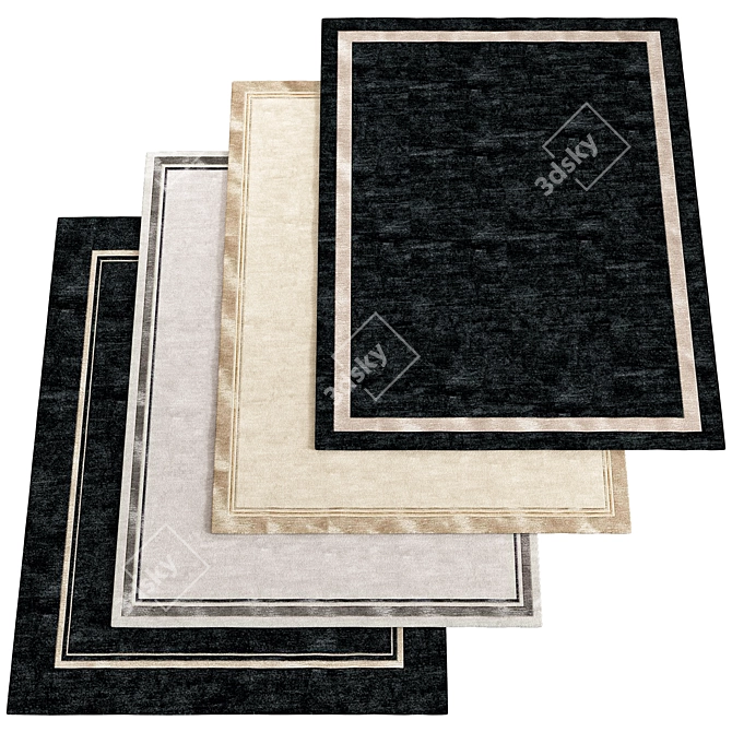 Luxury Shag Carpet, 140 3D model image 1