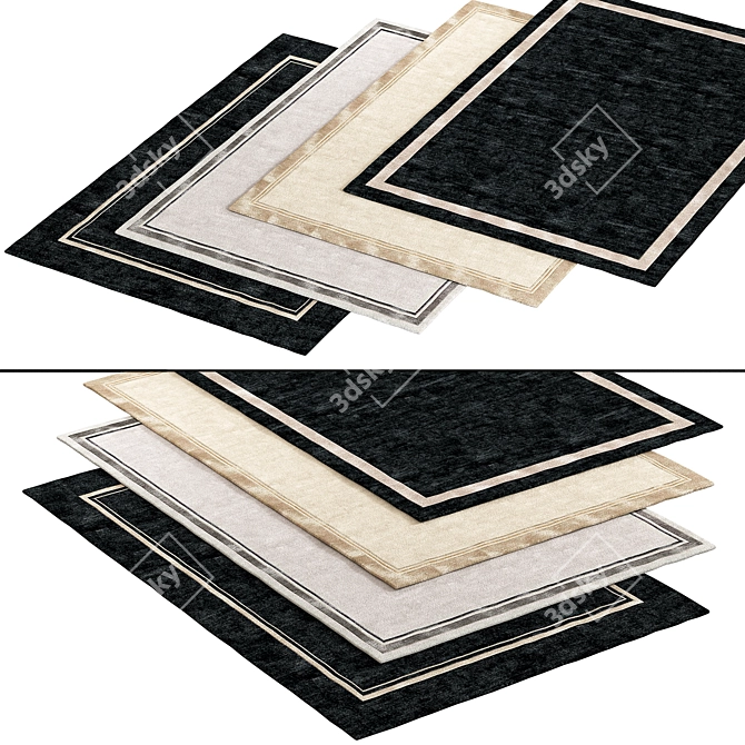 Luxury Shag Carpet, 140 3D model image 2