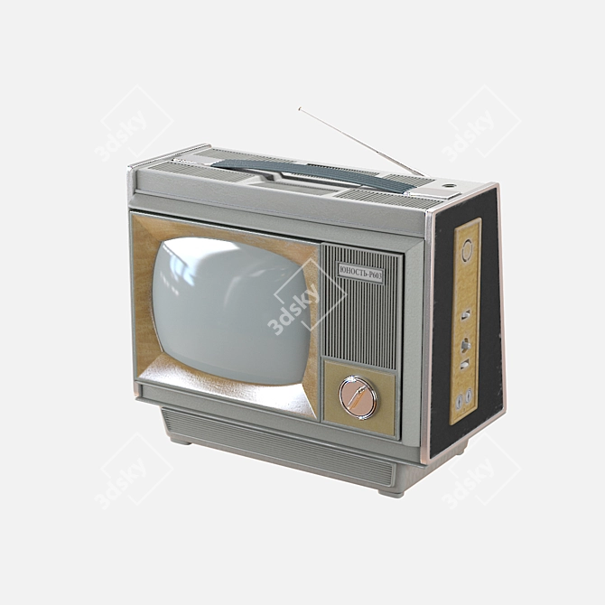 Soviet Youth TV 3D model image 1