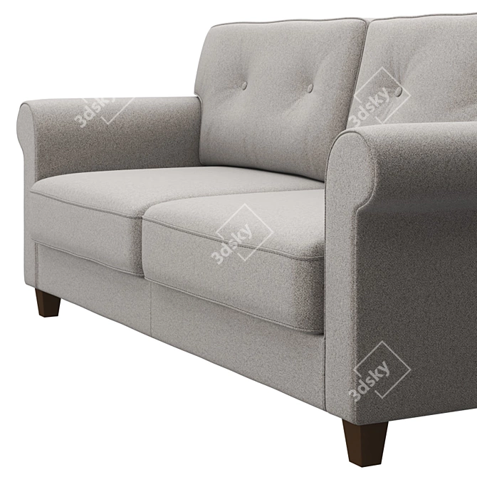 Pohjanmaan GLORIA: Stylish Convertible Sofa 3D model image 2