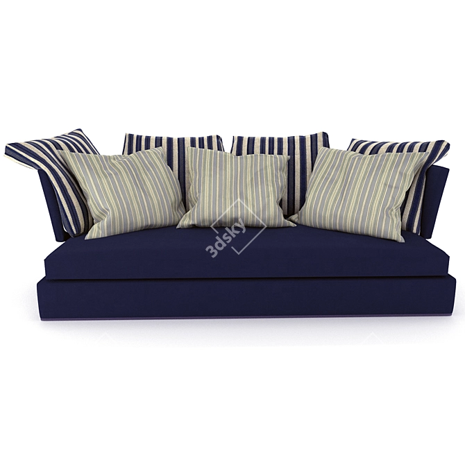 Amoenus Soft: Luxurious Comfort 3D model image 1