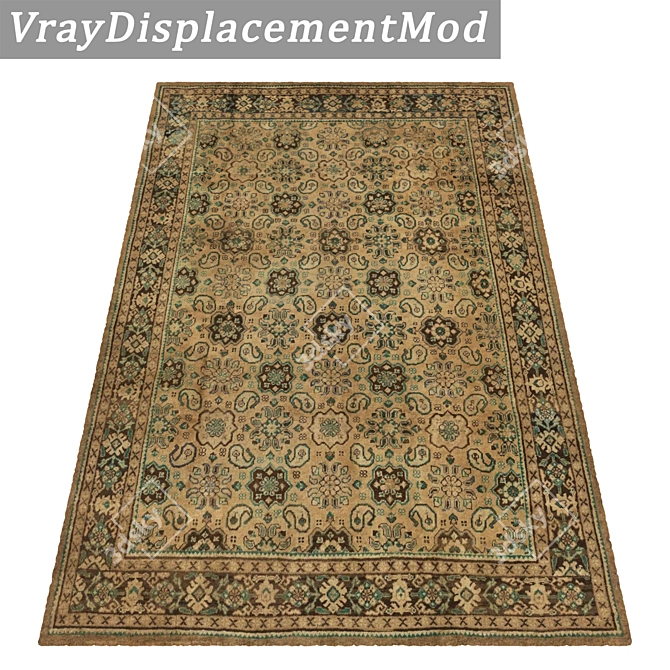 Luxury Carpets Set 3D model image 3