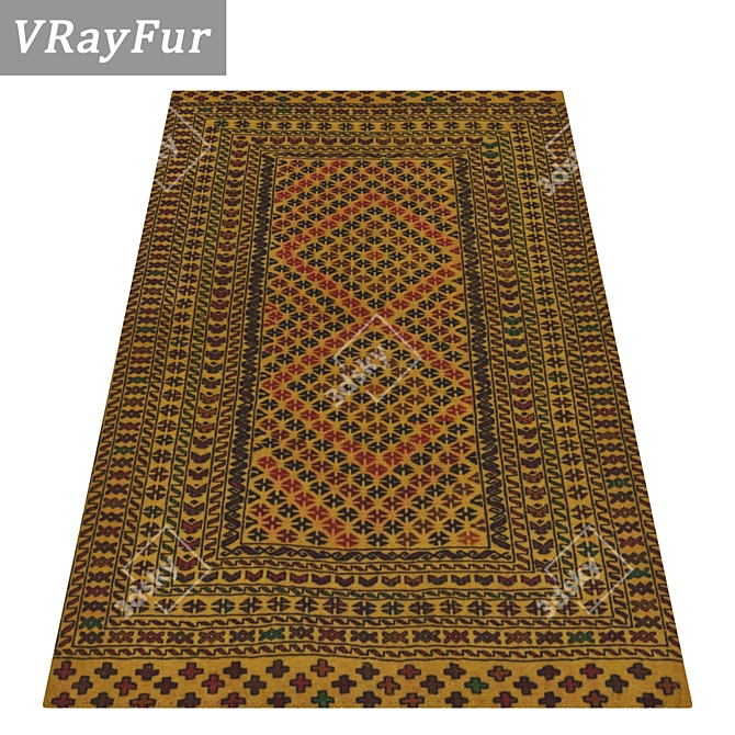 1937 Carpets Set 3D model image 2