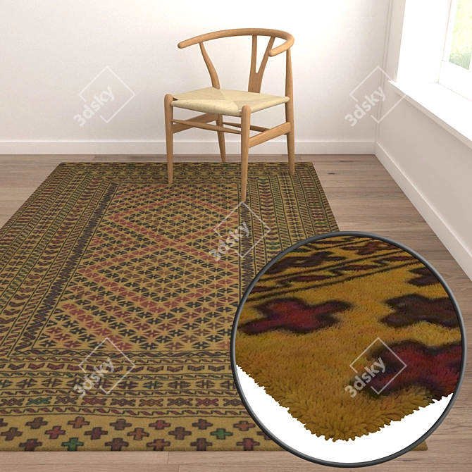 1937 Carpets Set 3D model image 5