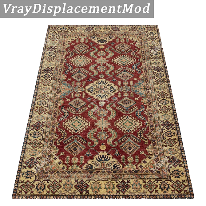 High-Quality Carpet Set 3D model image 3